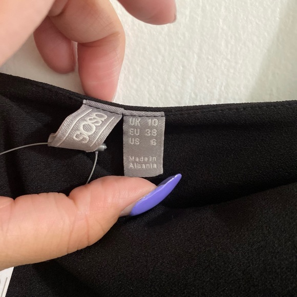 Black Fitted ASOS Bodycon Dress - Picture 4 of 4